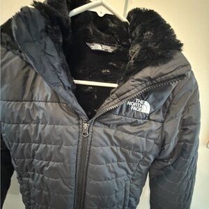 The North Face Kids Black Quilted Puffer Jacket